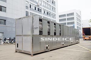 東南亞制冰廠，日產(chǎn)20噸方冰機(jī)